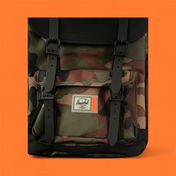 Herschel Little America Pro Insulated Camouflage Backpack - Picture 3 of 7